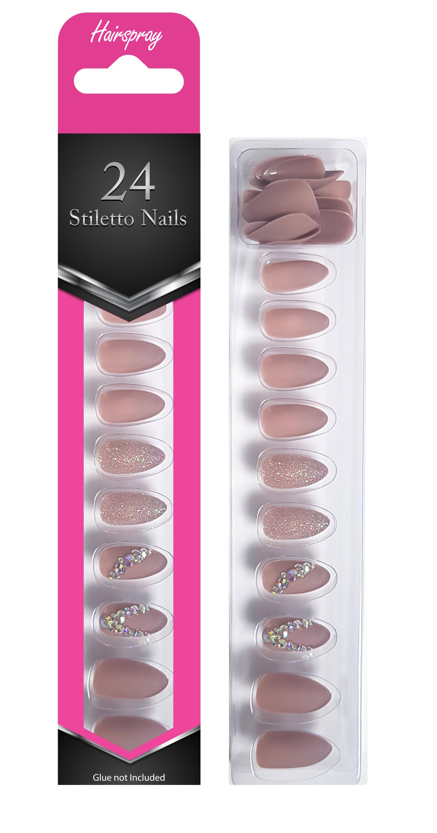 24 Stiletto - Coffin Nails