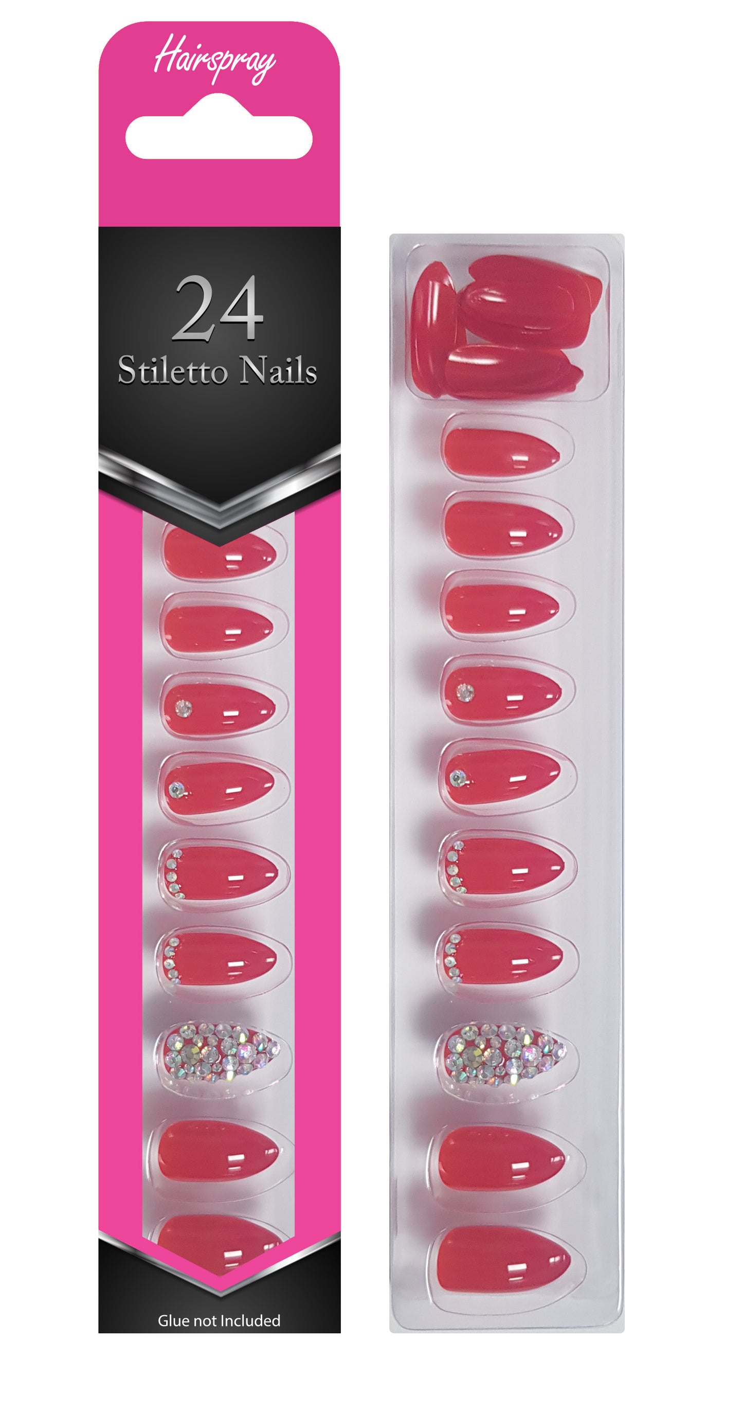 24 Stiletto - Coffin Nails