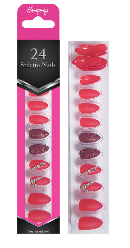 24 Stiletto - Coffin Nails