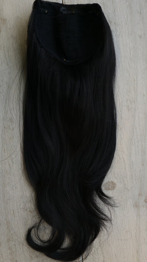 Bump hair outlet piece