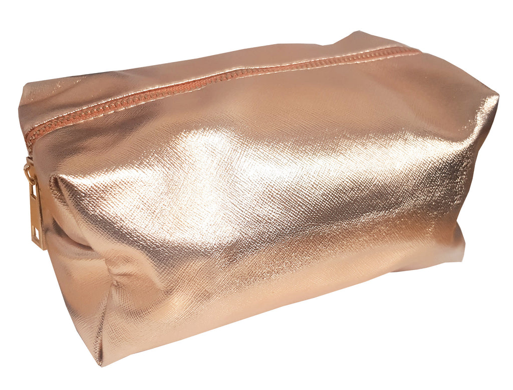 Saffiano 2 Metallic Cosmetic Bag