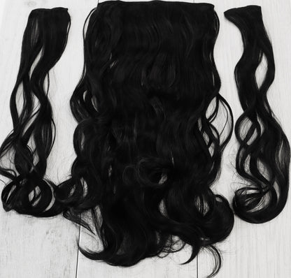 Colour 1 Kate 3 Piece Wavy Clip-in 22inch