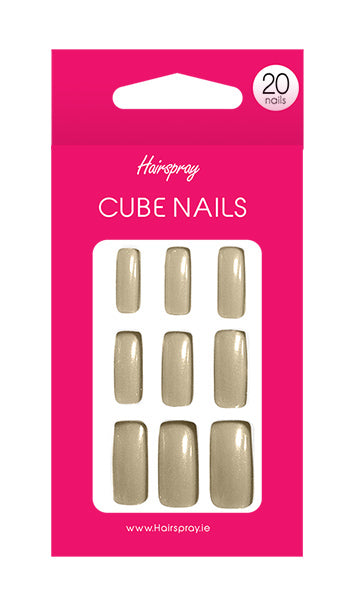 Hairspray Cube Nails