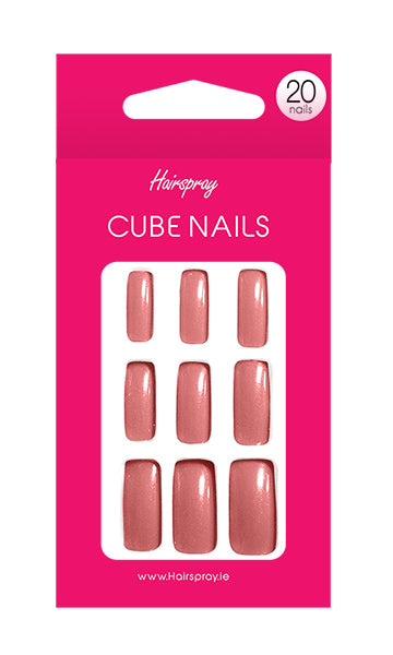 Hairspray Cube Nails