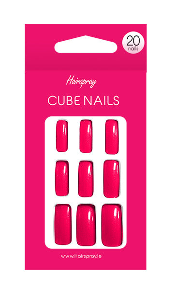 Hairspray Cube Nails