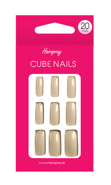 Hairspray Cube Nails