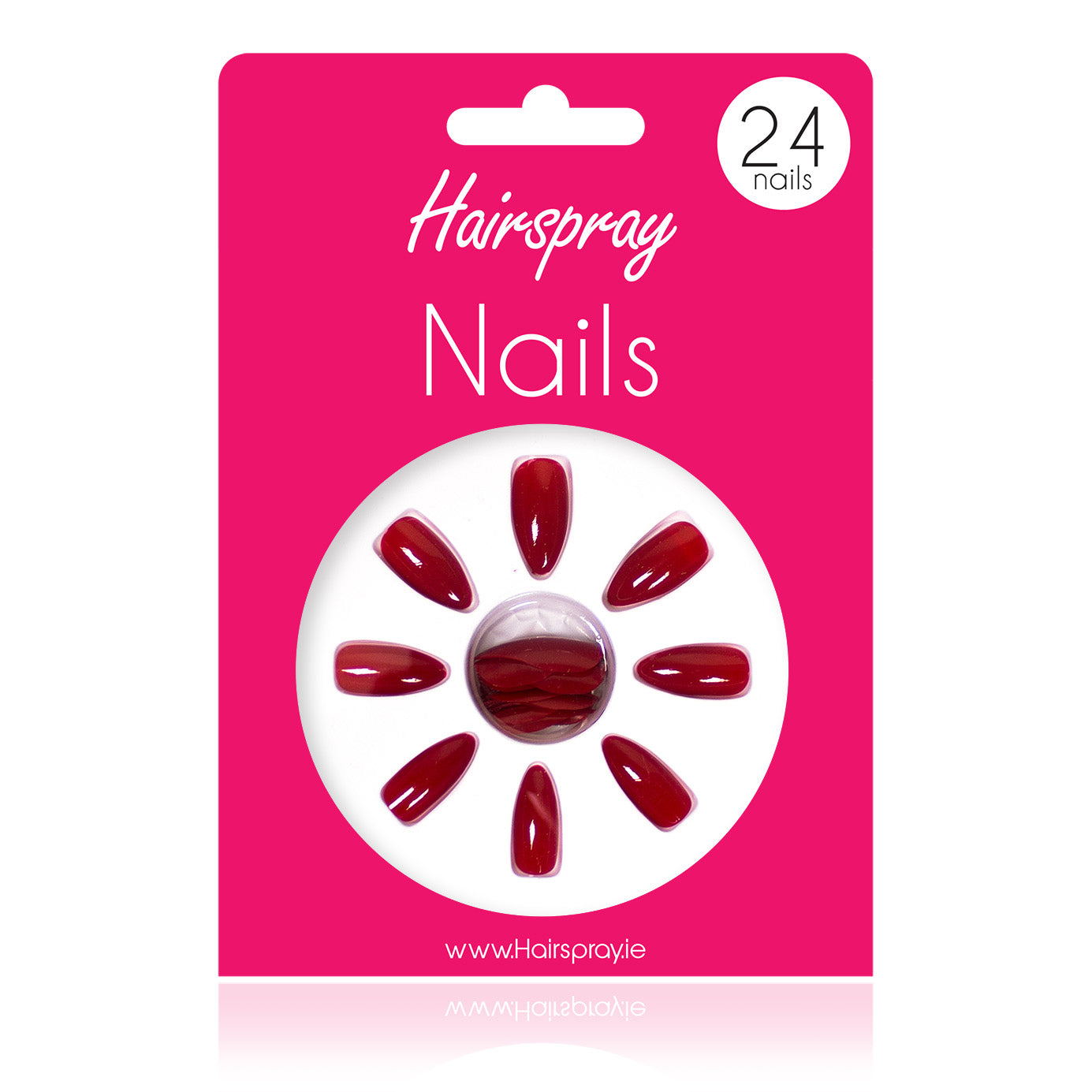 Hairspray 24 Stiletto Nails (No Glue Included)