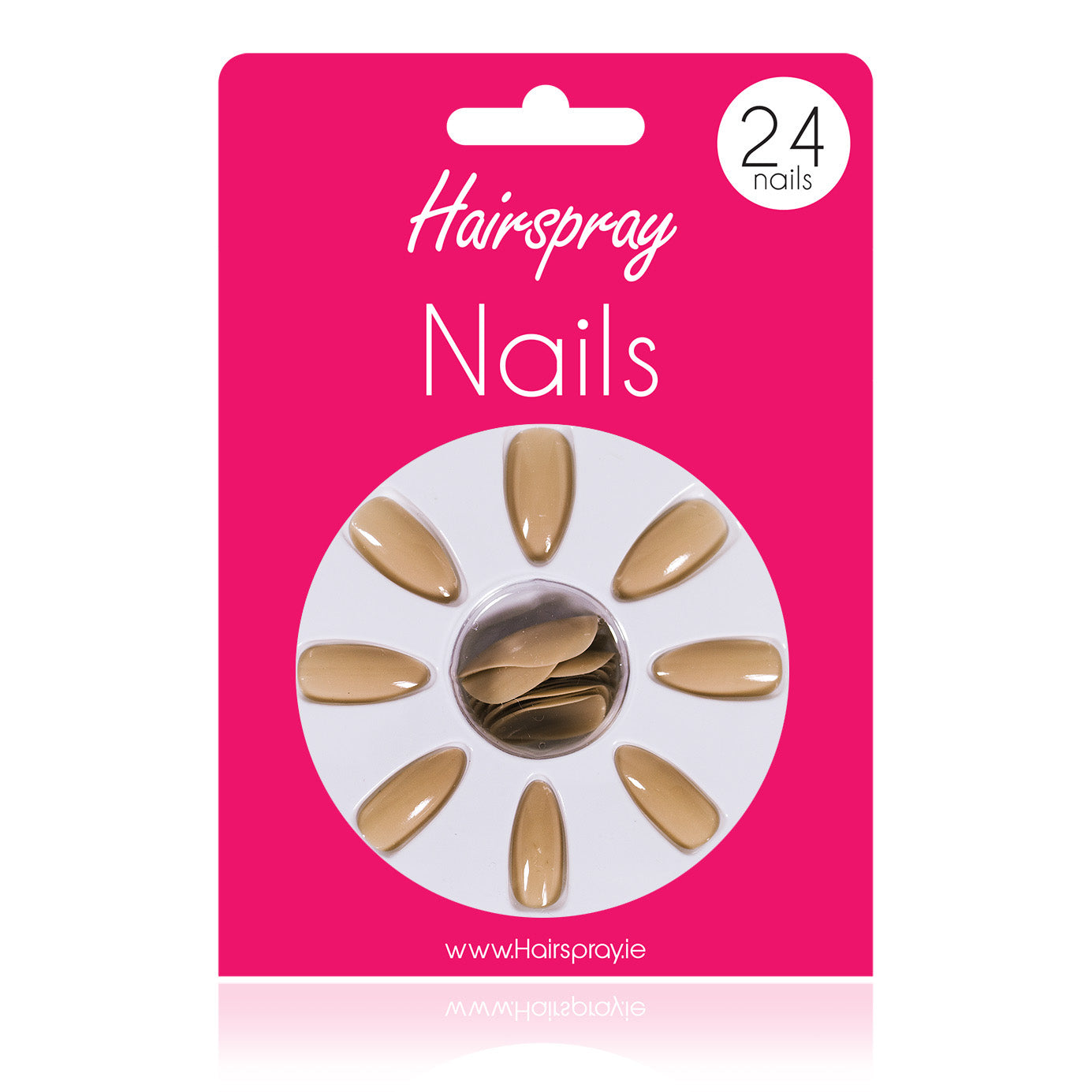 Hairspray 24 Stiletto Nails (No Glue Included)