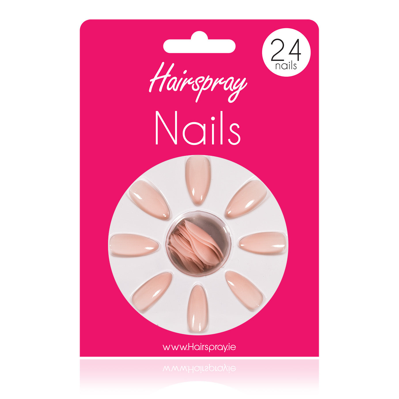 Hairspray 24 Stiletto Nails (No Glue Included)