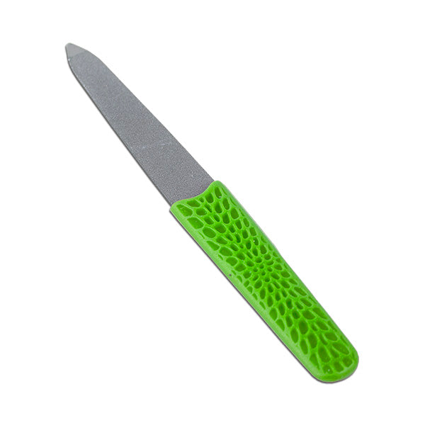 Nail File w Silicone Handle