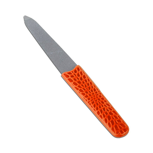 Nail File w Silicone Handle