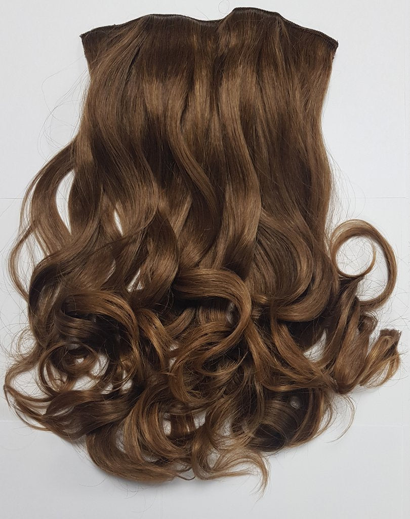 8T27 Light Reddish Brown Moroccan Extra Long Wavy Clip-in