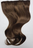 8 NEUTRAL LIGHT BROWN Go! Clip-in Hair Extensions