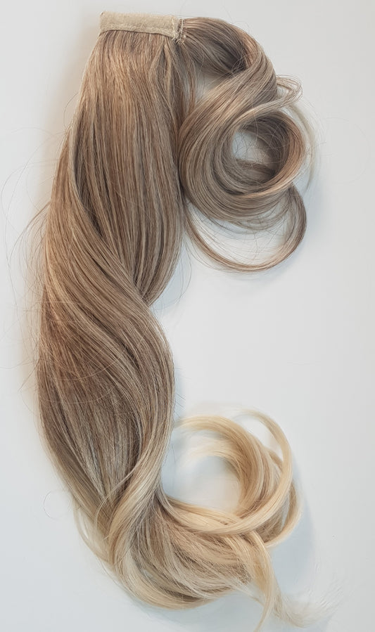 Biscuit Blonde T New Beach Wave Ponytail