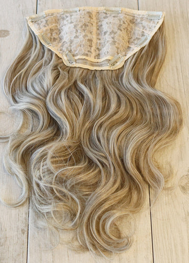 Biscuit Blonde Moroccan Extra Long Wavy Clip-in