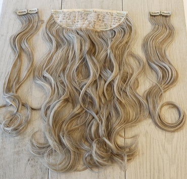 Biscuit Blonde Kate 3 Piece Wavy Clip-in 22inch