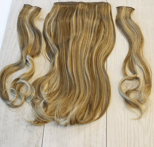 Chocolate Blond Kate 3 Piece Wavy Clip-in 22inch