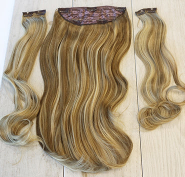 Chocolate Blond Kate 3 Piece Wavy Clip-in 22inch