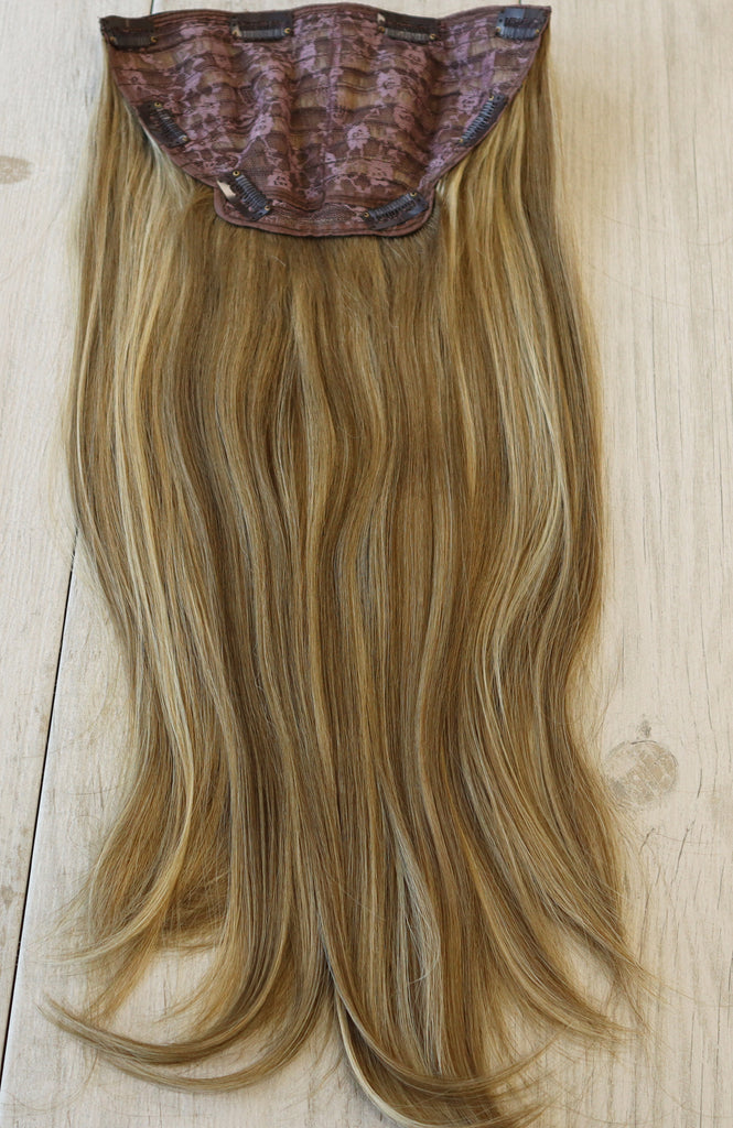 Chocolate Blonde - Bardo Long Layered Clip-in Extensions