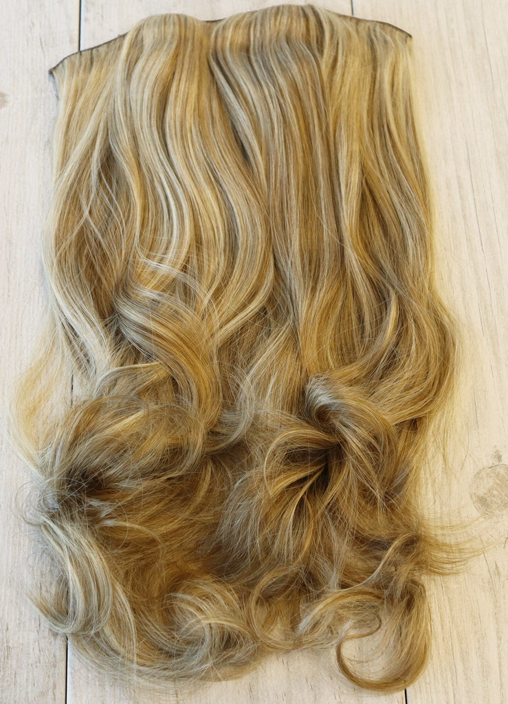 Chocolate Blonde Moroccan Extra Long Wavy Clip-in