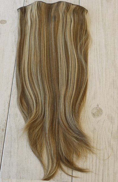 Chocolate Blonde - Bardo Long Layered Clip-in Extensions