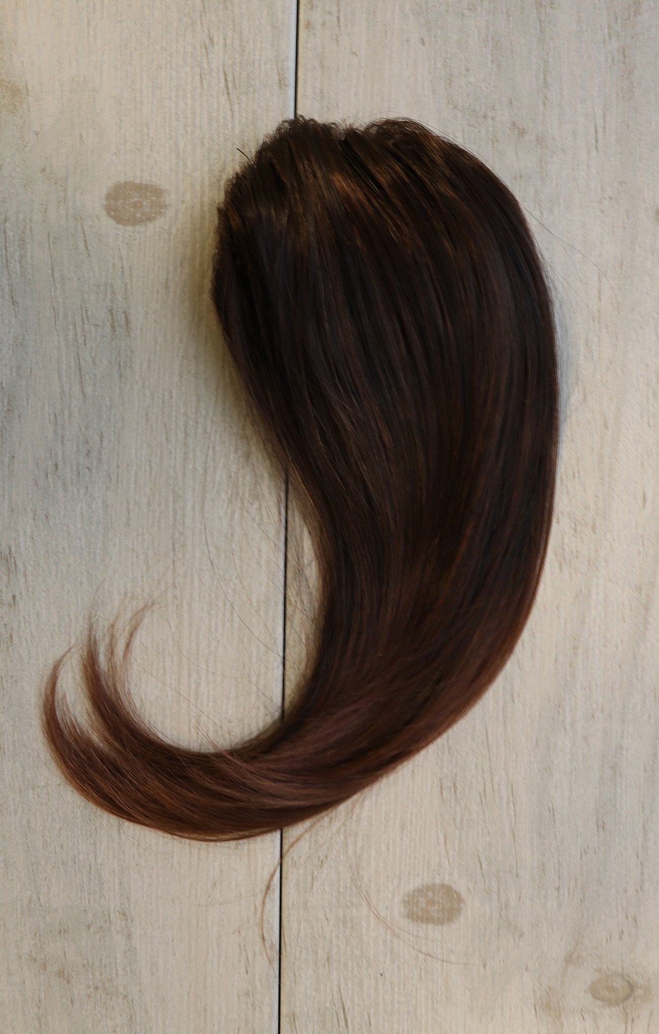 Hair Topper Bianca Ginger Brown