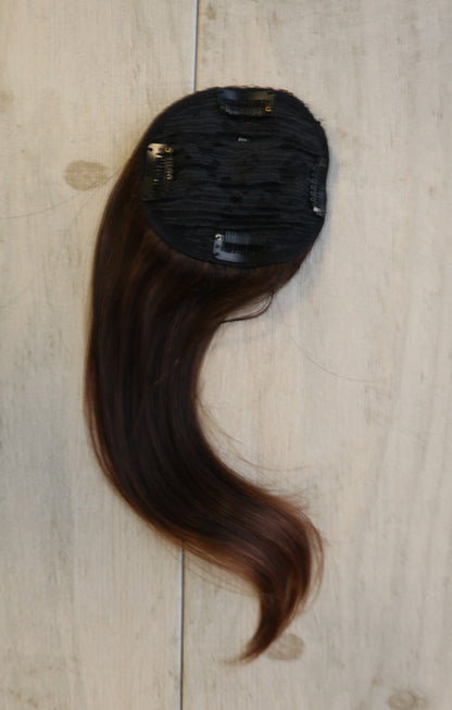 Hair Topper Bianca Ginger Brown