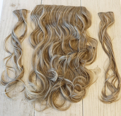 Hazelnut Blonde Kate 3 Piece Wavy Clip-in 22inch