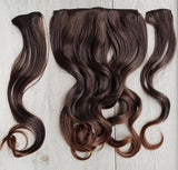 Ginger Brown Kate 3 Piece Wavy Clip-In 22inch