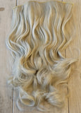 Light Ash Blonde Moroccan Extra Long Wavy Clip-in