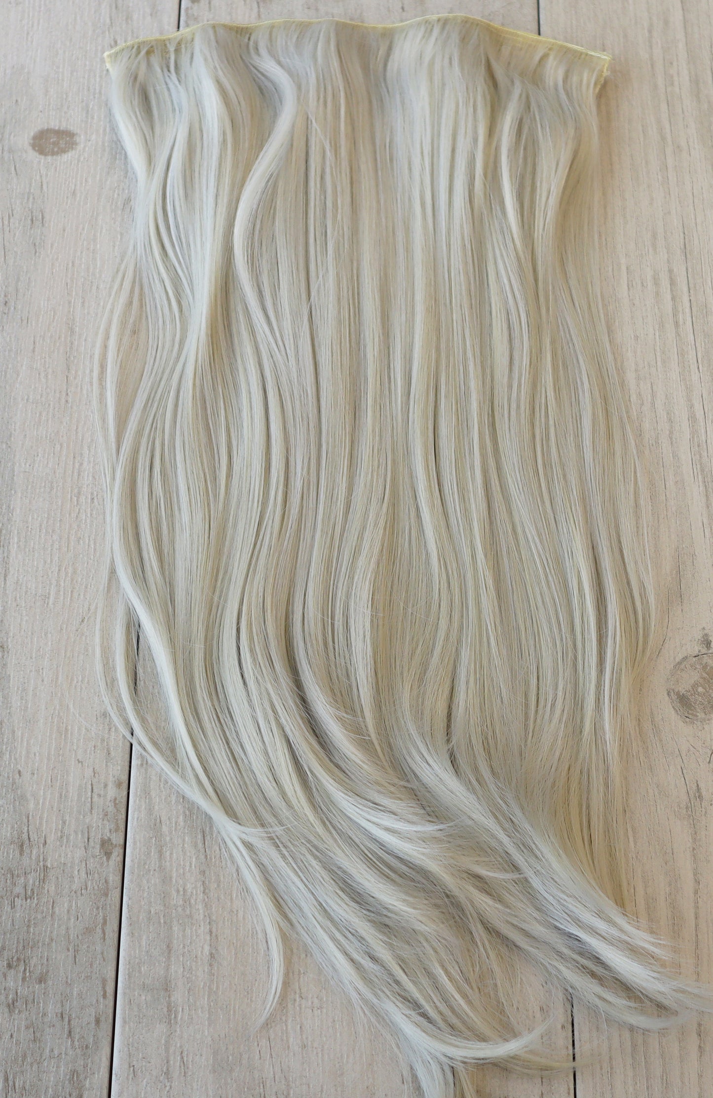 Light Ash Blonde - Bardo Long Layered Clip-in Extensions