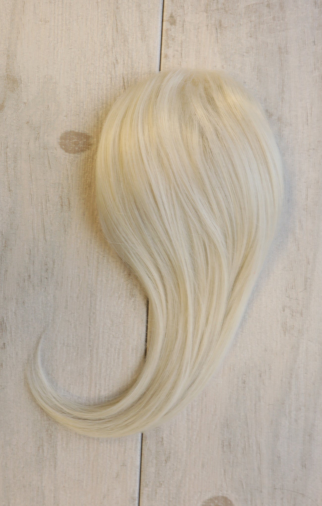 Hair Topper Bianca Ligh Ash Blonde