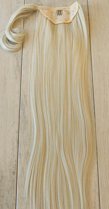 Light Ash Blonde Grande Light Ponytail 28inch