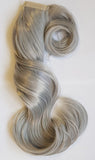Silver Ice New Beach Wave Ponytail