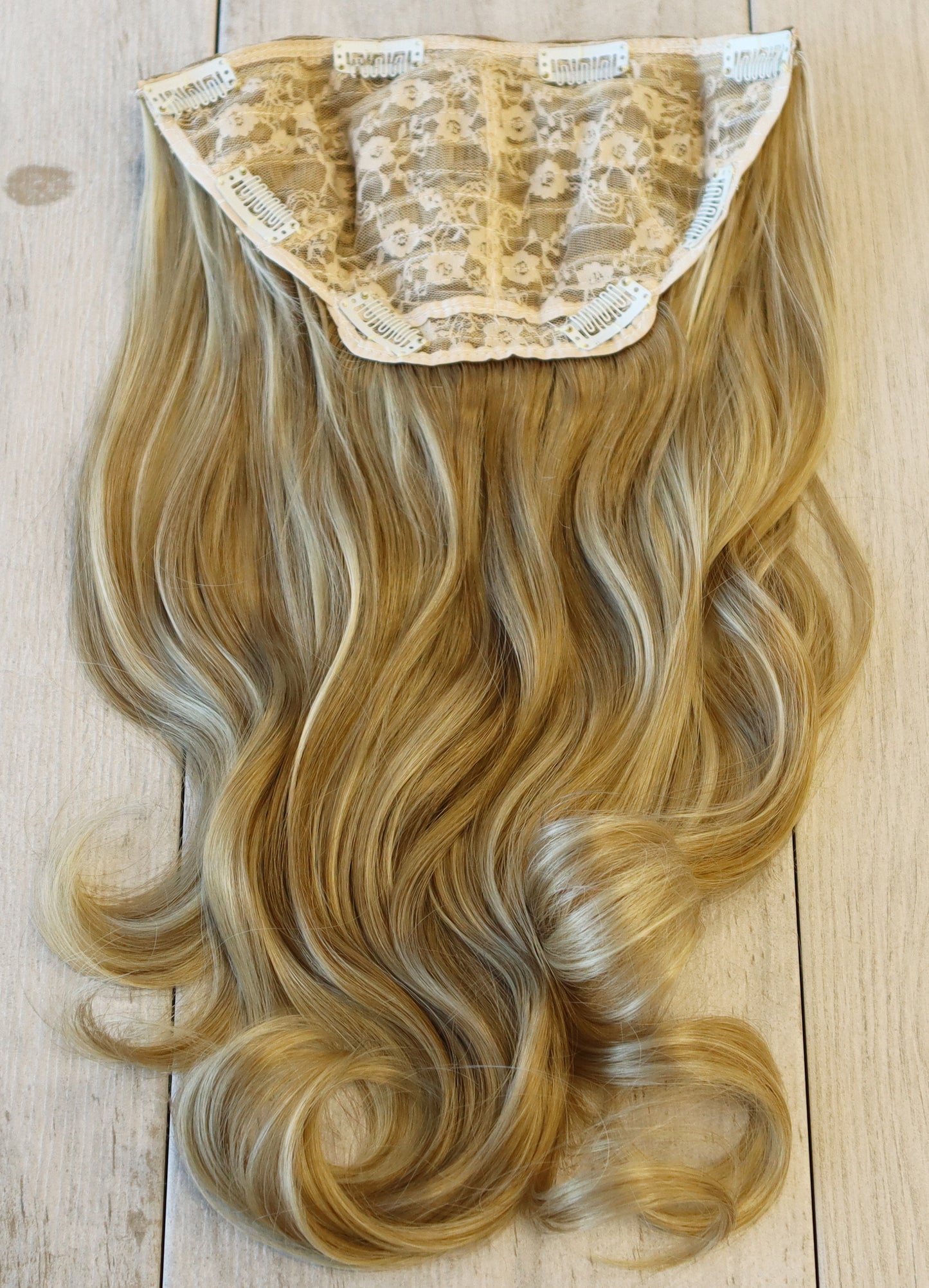 Spring Honey Moroccan Extra Long Wavy Clip-in