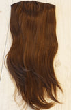 Warm Brown - Bardo Long Layered Clip-in Extensions