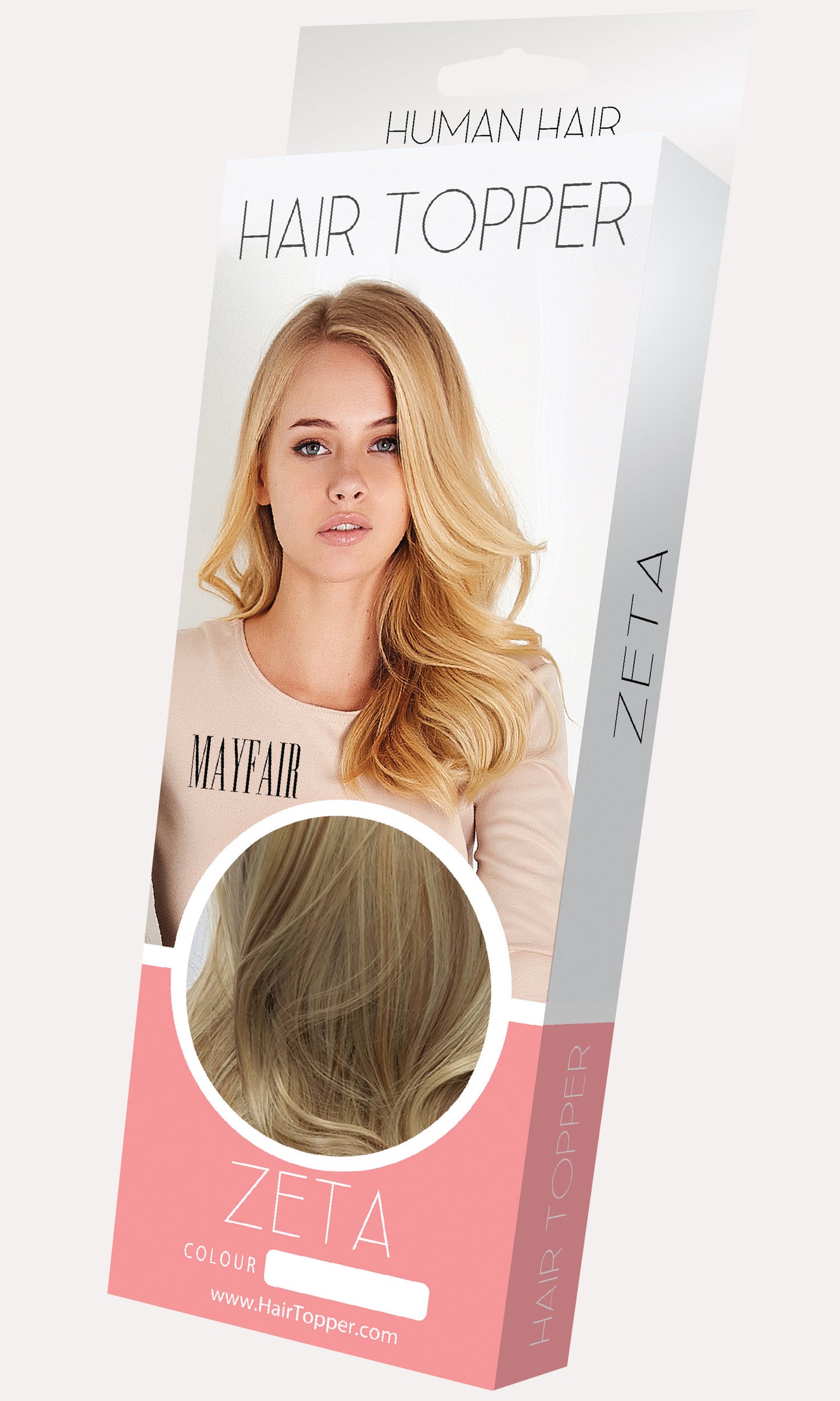 Colour 1B Zeta Hair Topper