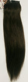 Colour 1B Russian Hair Invisible Clip-in 16inch