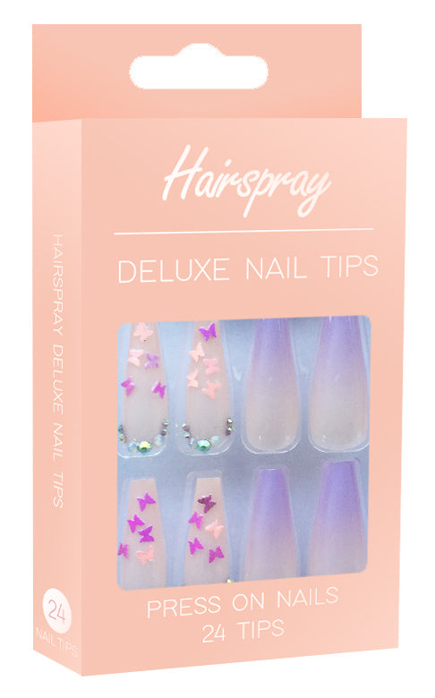 24 Deluxe Nail Tips - HS-12