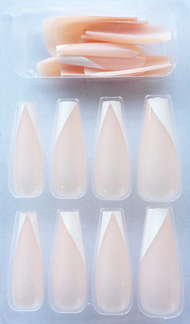 24 Deluxe Nail Tips - HS-14