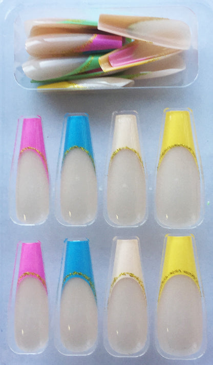 24 Deluxe Nail Tips