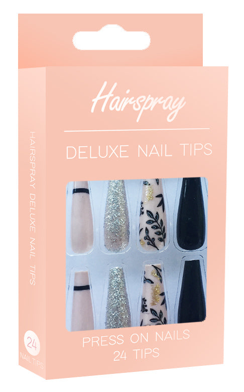 24 Deluxe Nail Tips - HS-9