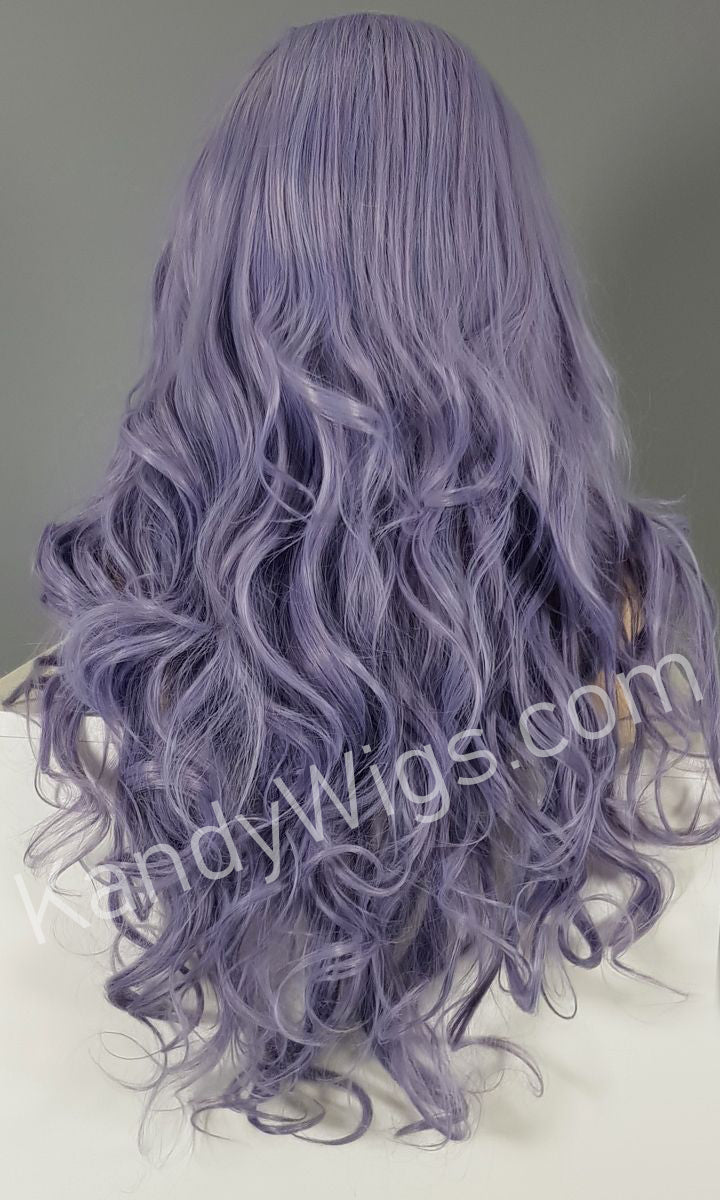 LACE FRONT WIG STYLE PURPLE WAVE LONG