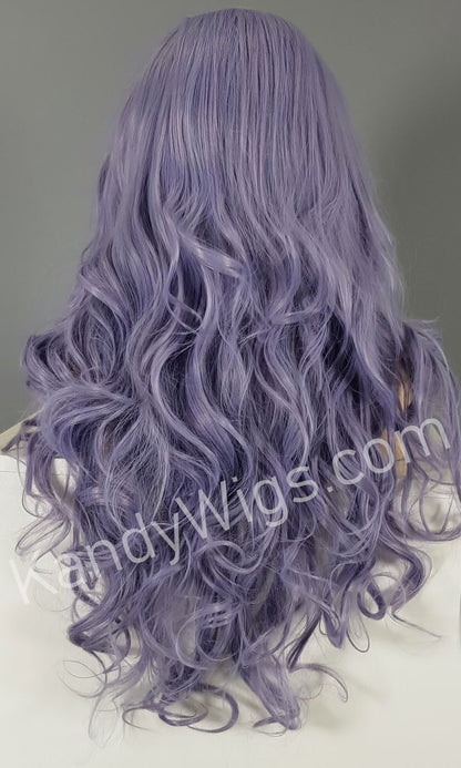 LACE FRONT WIG STYLE PURPLE WAVE LONG