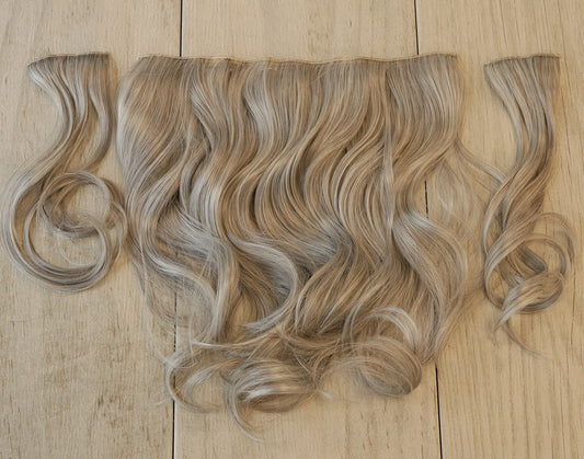 Sugar Silver Petite Wavy Clip-in (3 Piece)